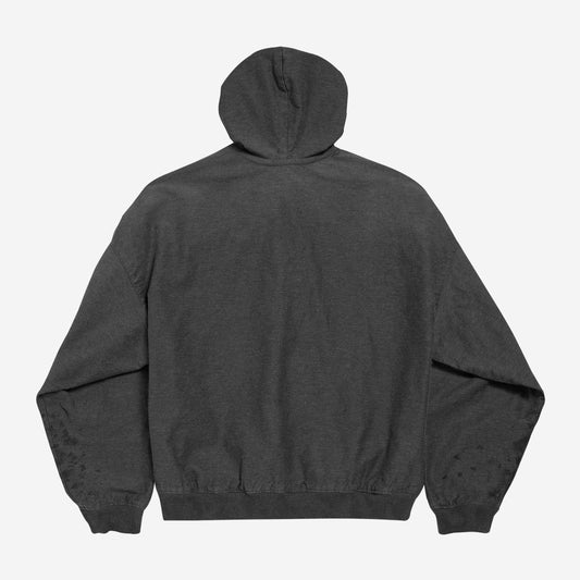 Balenciaga Trompe L'œil Anthracite Hoodie