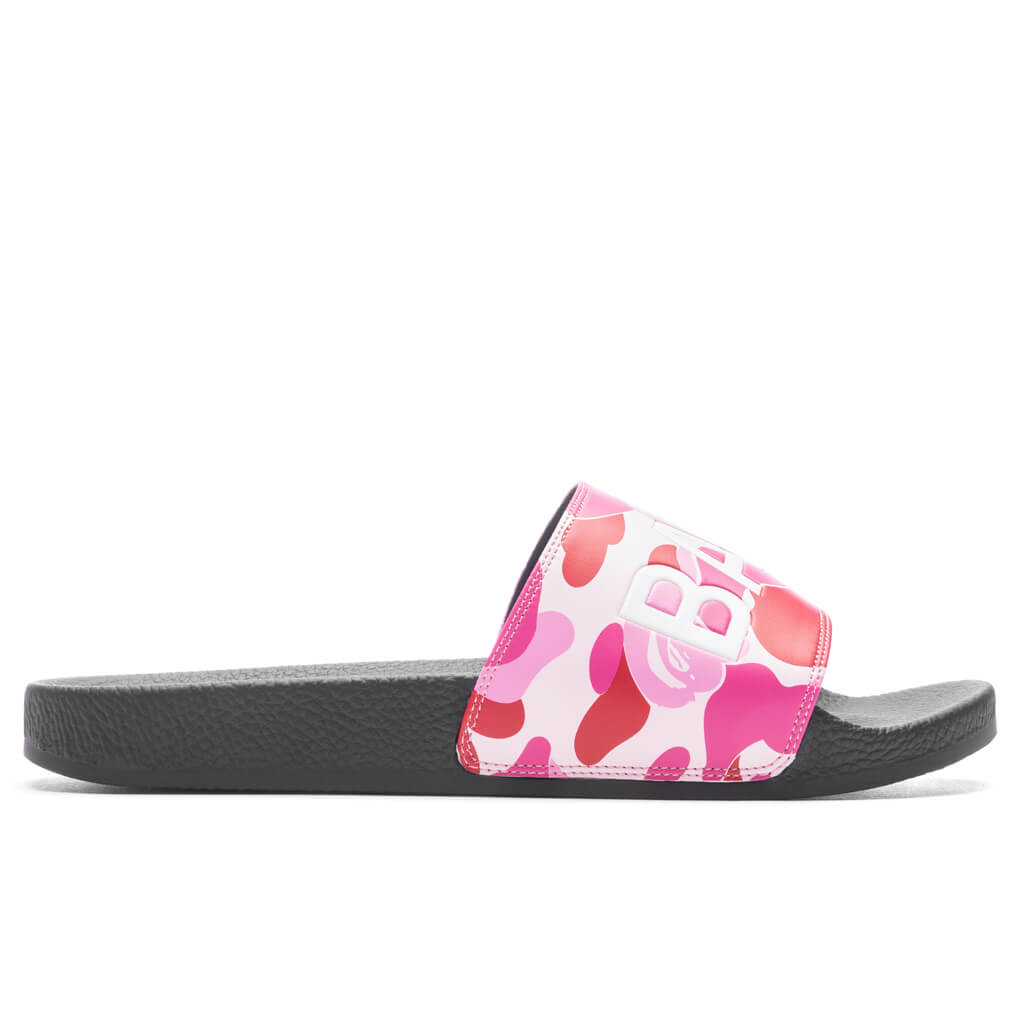Abc Camo Slide Sandals - Pink