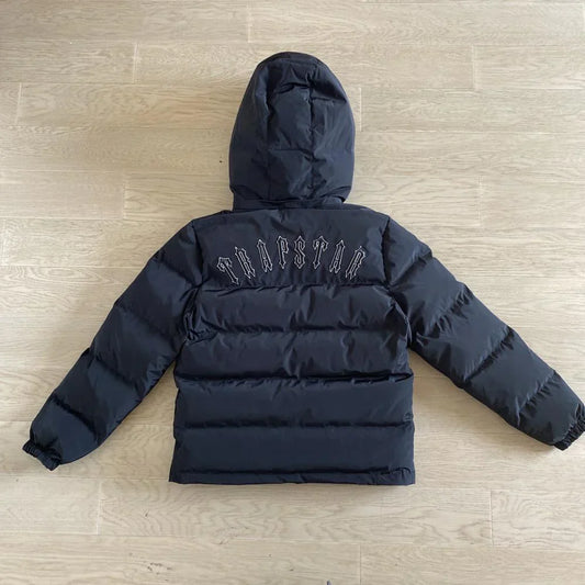 Trapstar Irongate Detachable Hooded Jacket - Black