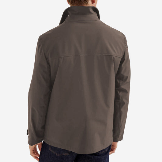 Brunello Cucinelli Stretch Bonded Nylon Field Jacket