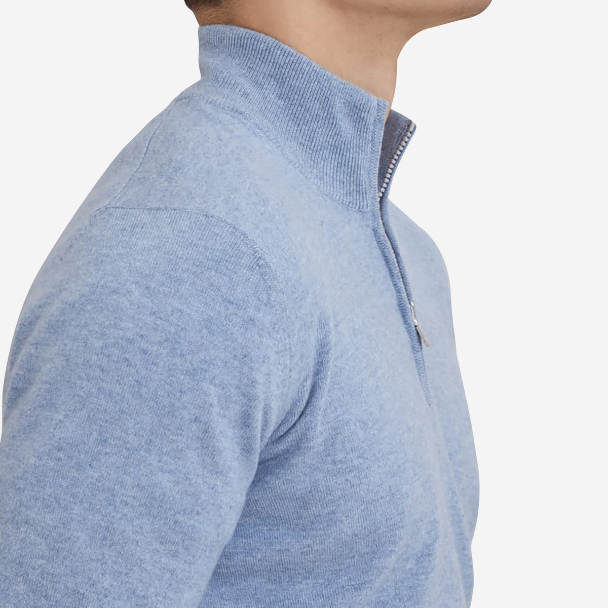 Brunello Cucinelli Cashmere Half Zip Knitwear