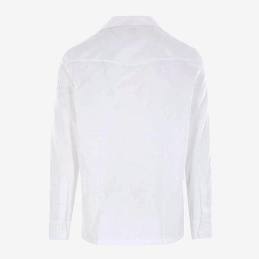 Brunello Cucinelli Embroidered Cotton Shirt