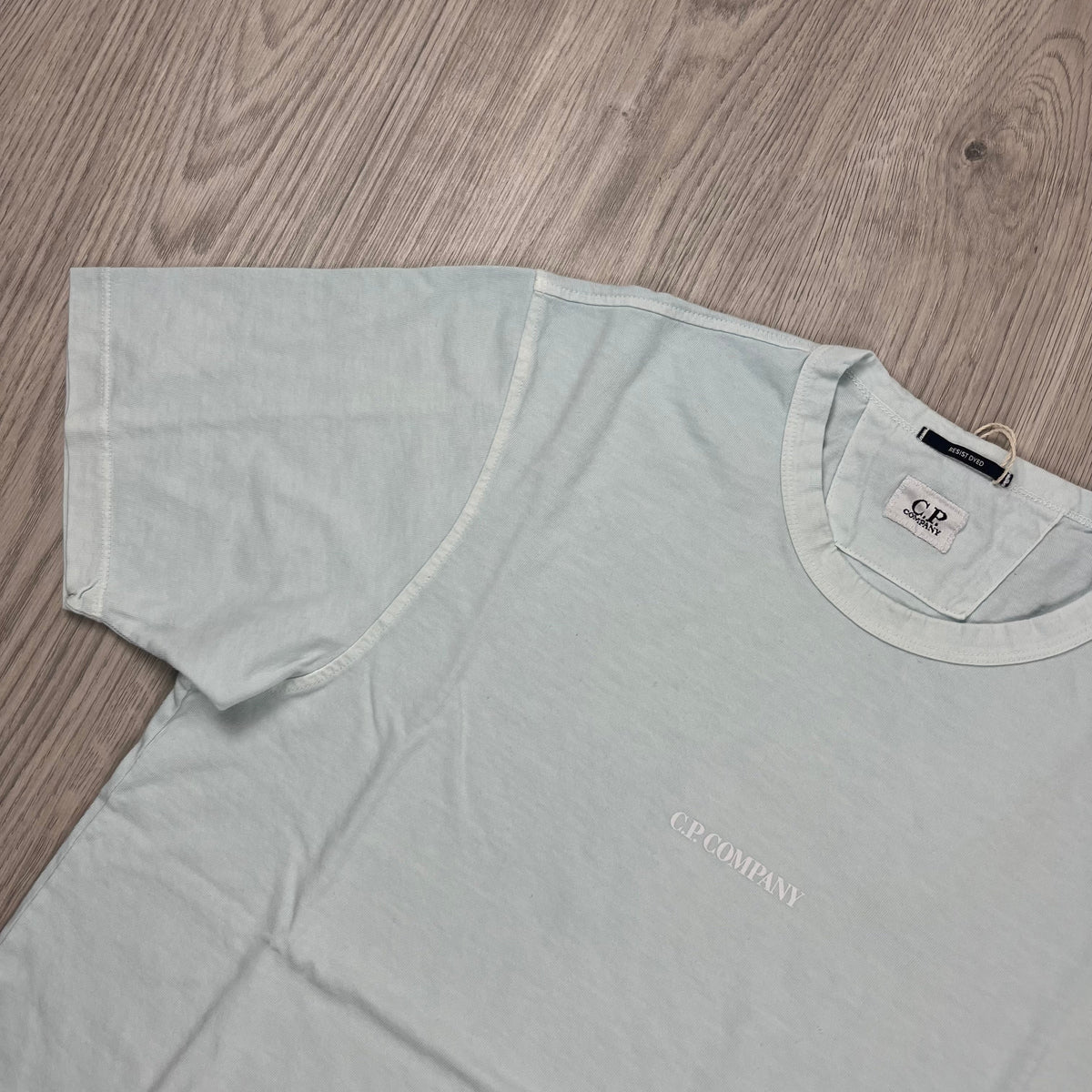CP Company Printed T-Shirt - Blue Castmark