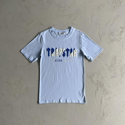 Trapstar Chenille Decoded Short Set - Blue