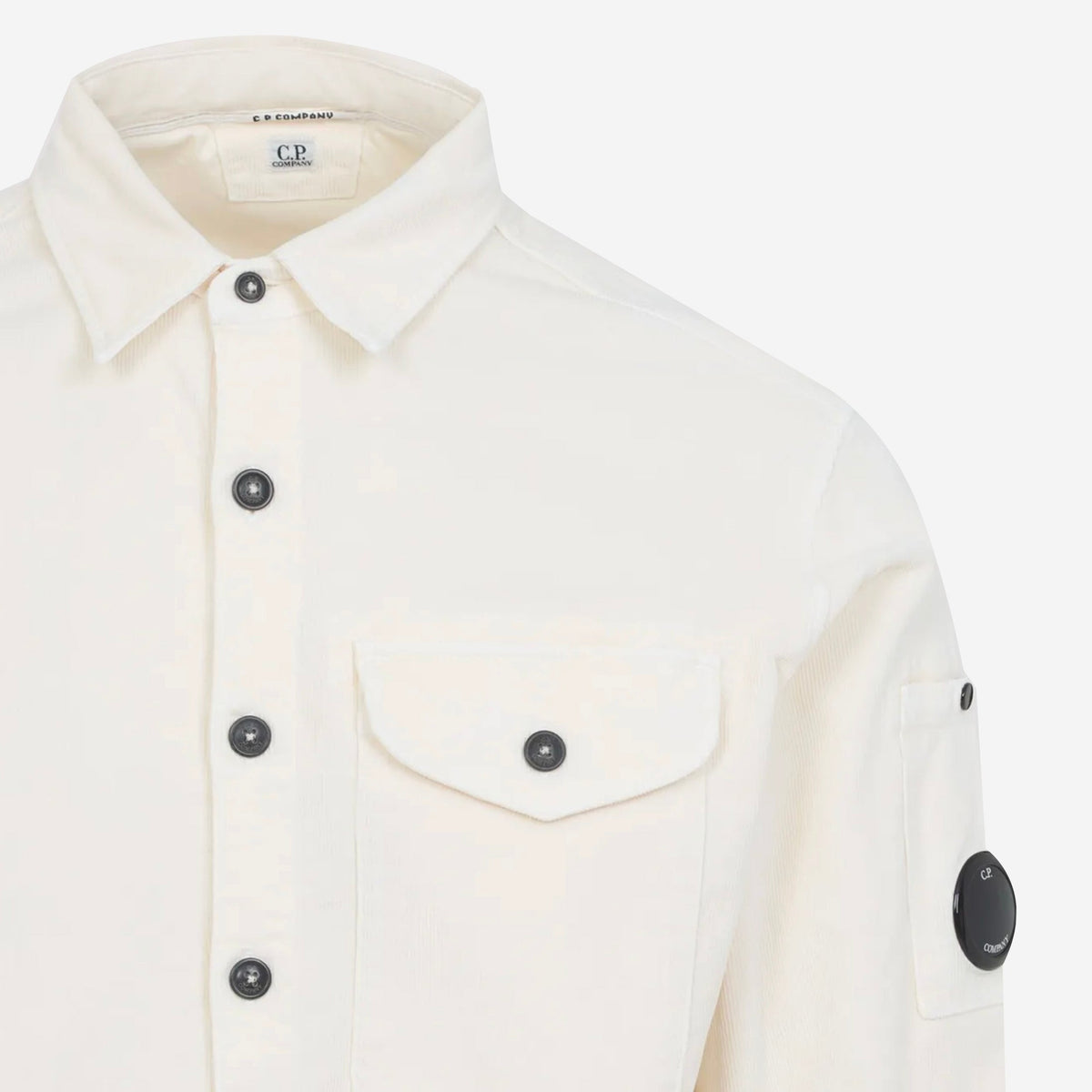 C.P. Company Corduroy Lens Longsleeve Button Shirt