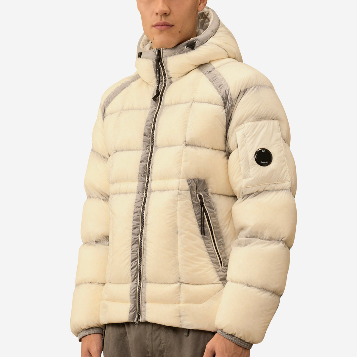 C.P. Company D.D. Shell Hooded Down Puffer Jacket