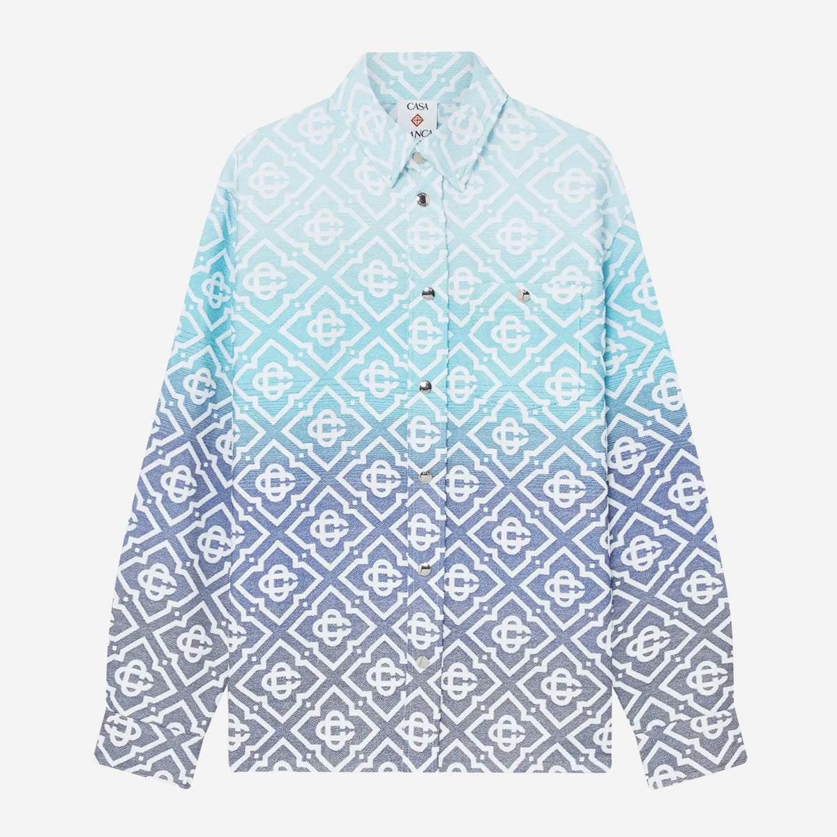 Casablanca Monogram Gradient Jacquard Shacket