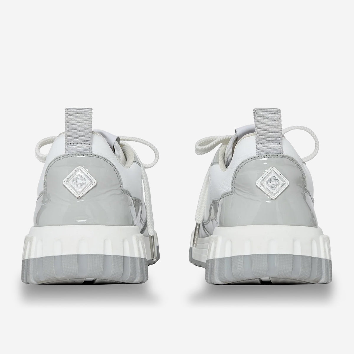 Casablanca Court Silver Sneakers