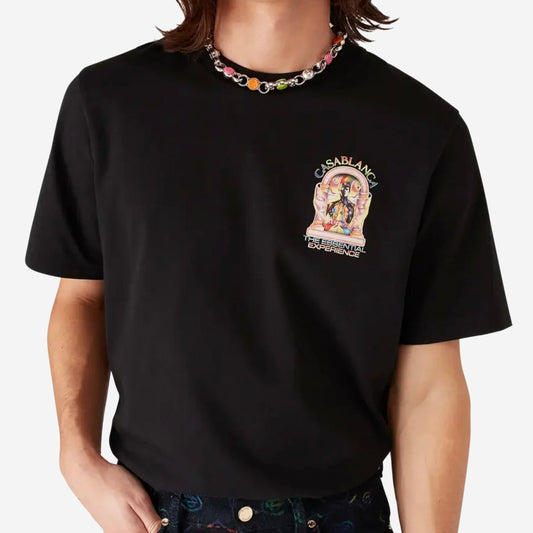 Casablanca The Essential Experience L'Arche Logo T‑Shirt