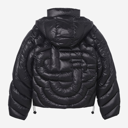 Casablanca Nylon Quilted Monogram Puffa Jacket