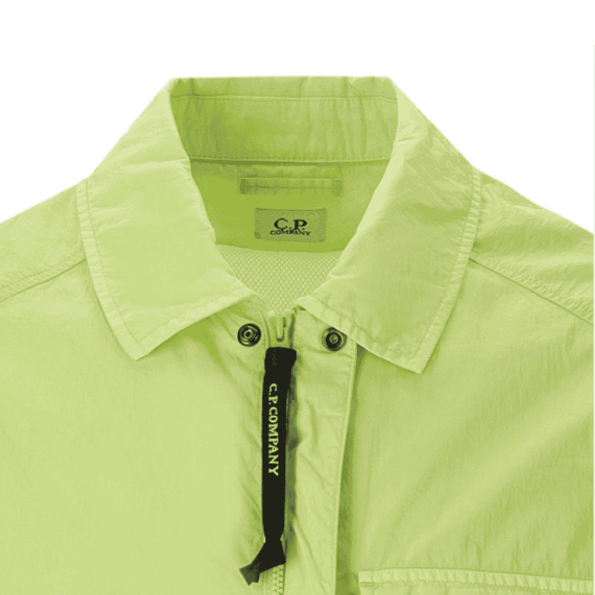 CP Company Chrome Overshirt - Green Castmark