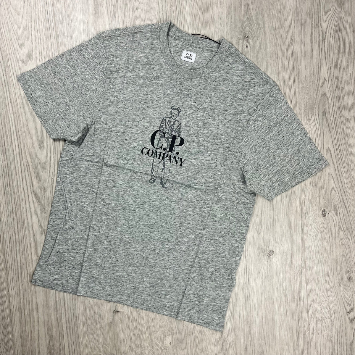 CP Company Sailor T-Shirt - Grey Castmark