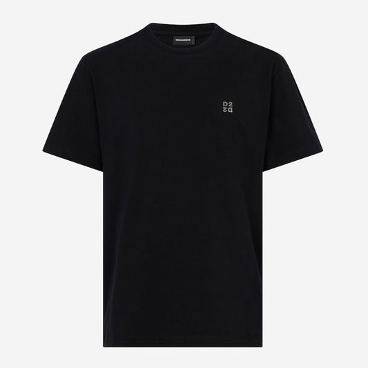 DSquared2 Metal D2 Upside Down Regular Fit T-Shirt