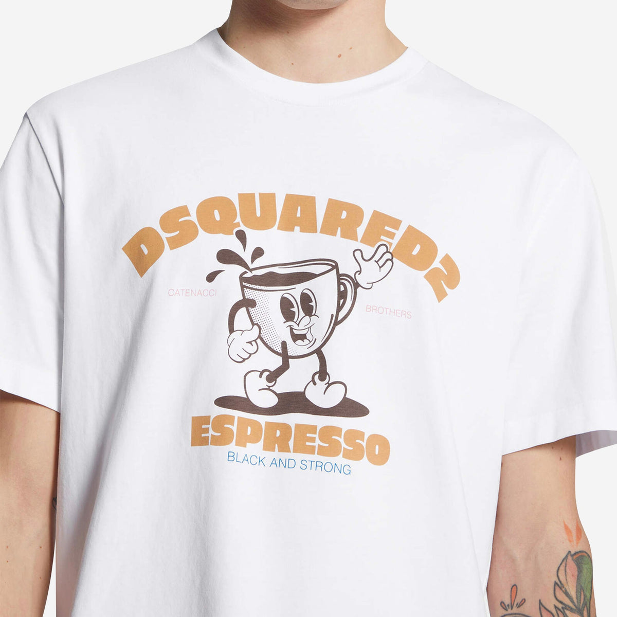 DSquared2 Regular Fit Espresso T-Shirt