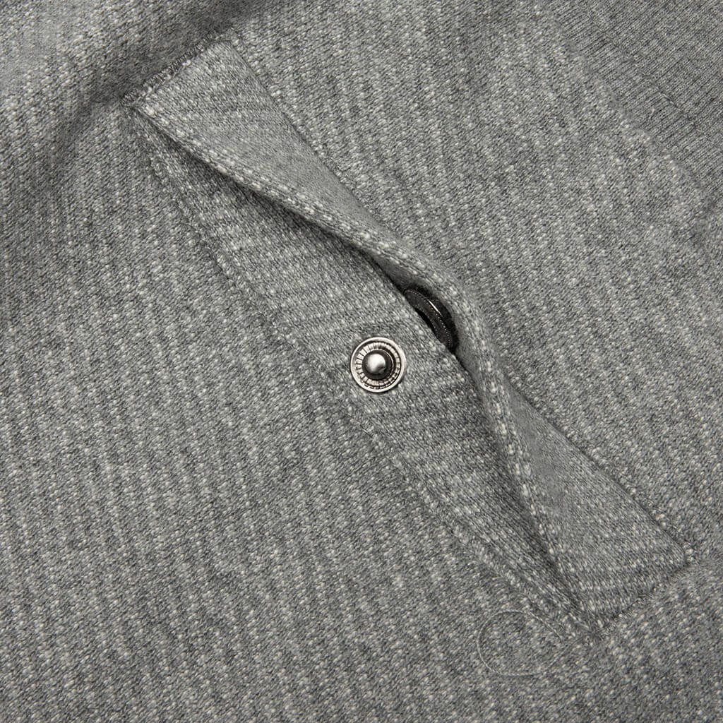 Core Diagonal Relaxed Sweatpants - Heather Grey
