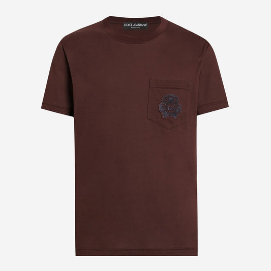 Dolce & Gabbana Heraldic Embroidery T-Shirt