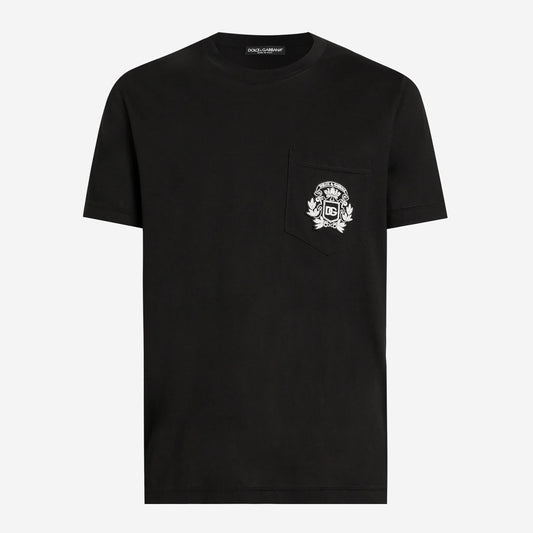Dolce & Gabbana Heraldic Embroidery T-Shirt