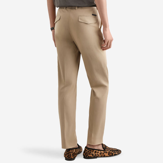 Dolce & Gabbana Stretch Cotton Gabardine Tousers