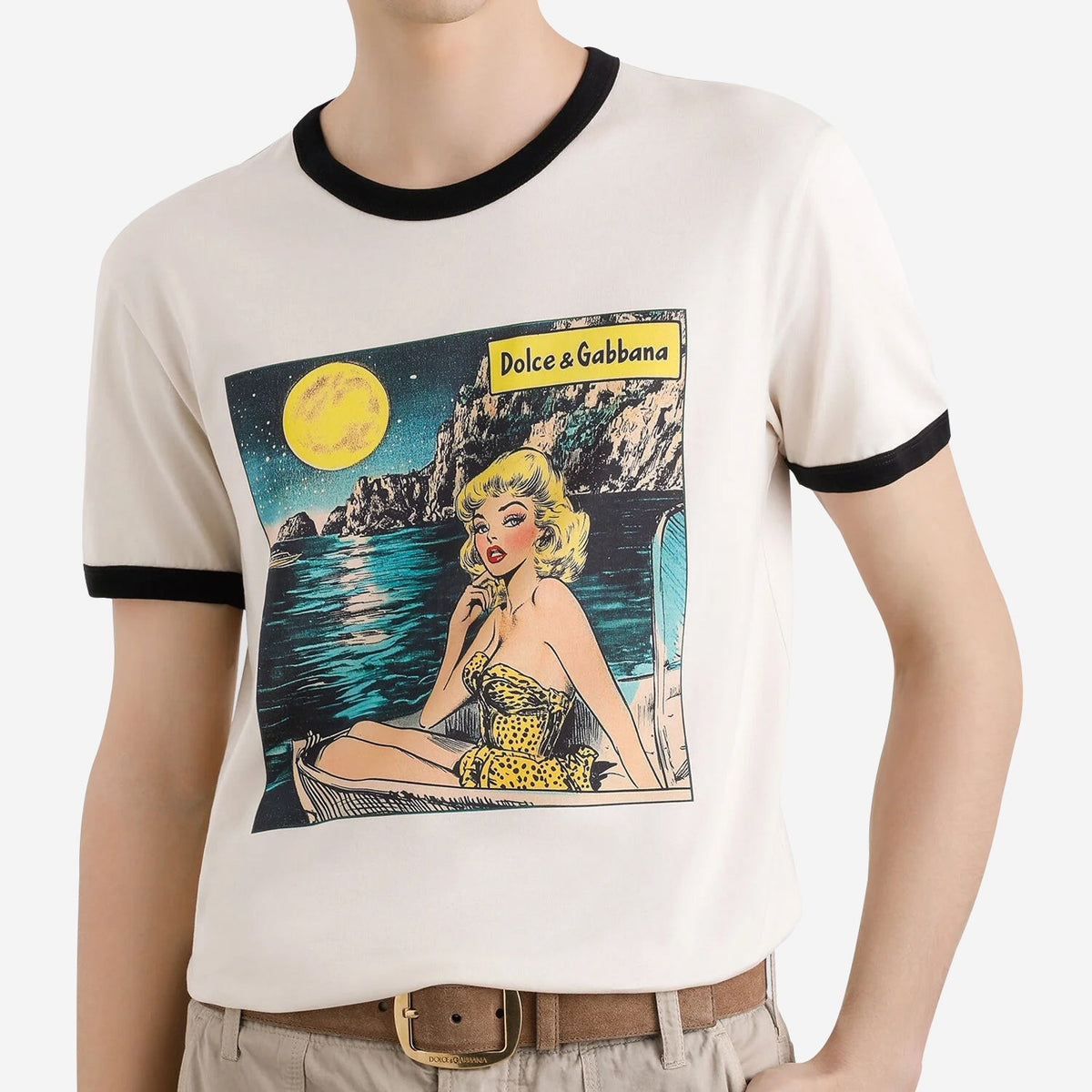 Dolce & Gabbana Graphic Print T-Shirt