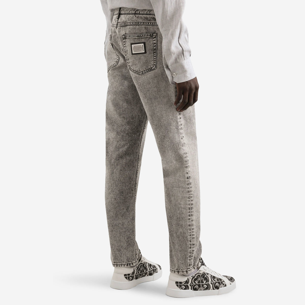 Dolce & Gabbana Regular Cotton Jeans