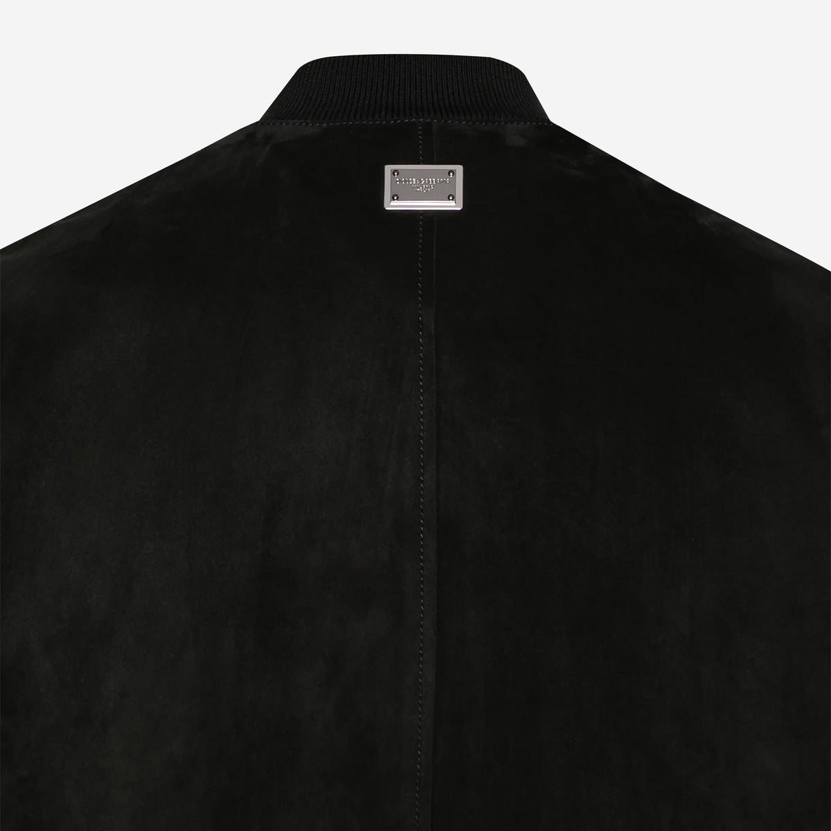 Dolce & Gabbana Suede Sheepskin Bomber Jacket