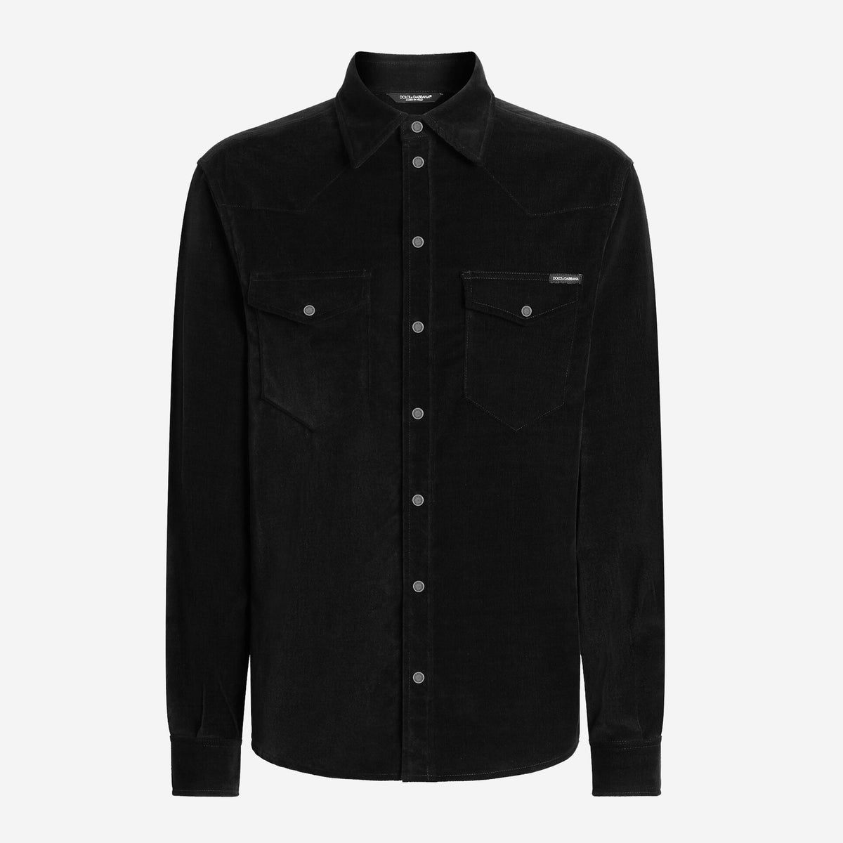 Dolce & Gabbana Fine-Wale Corduroy Shirt
