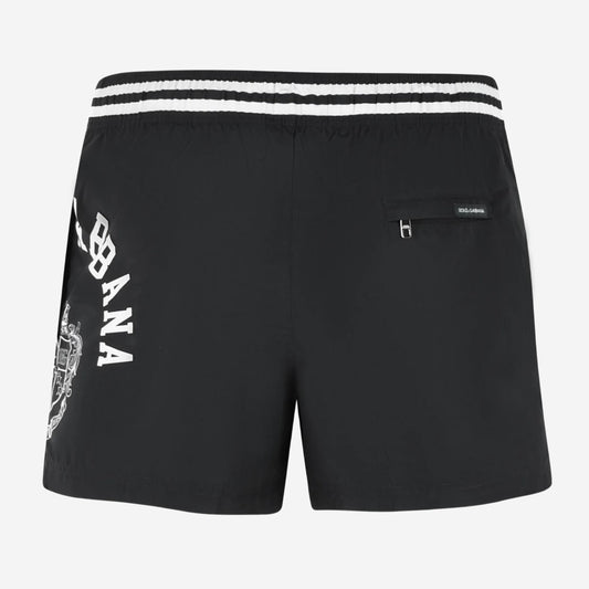 Dolce & Gabbana Logo & Band Swimshorts