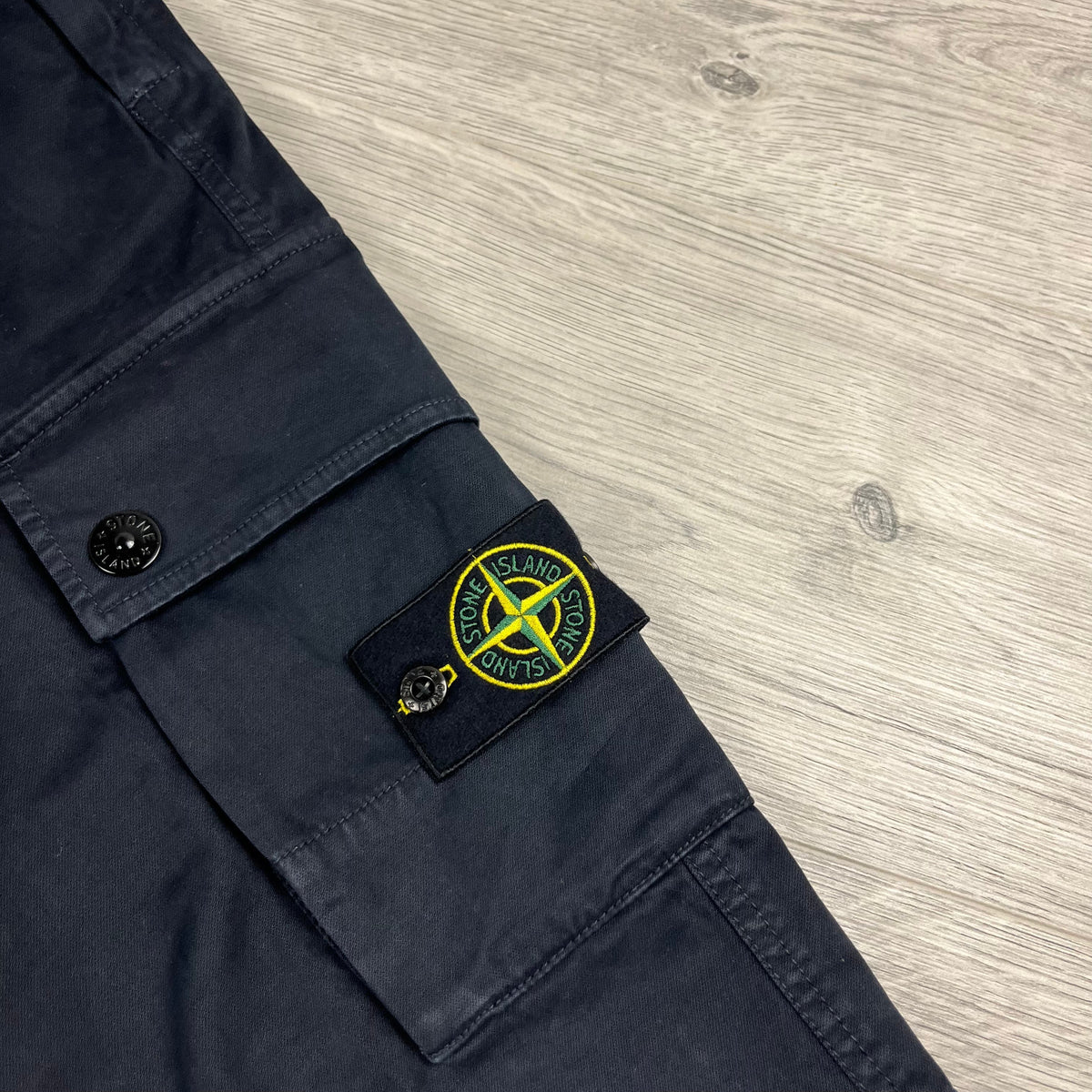 Stone Island Cargo Trousers - Navy Castmark