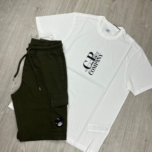 CP Company Set - White/Ivy Castmark