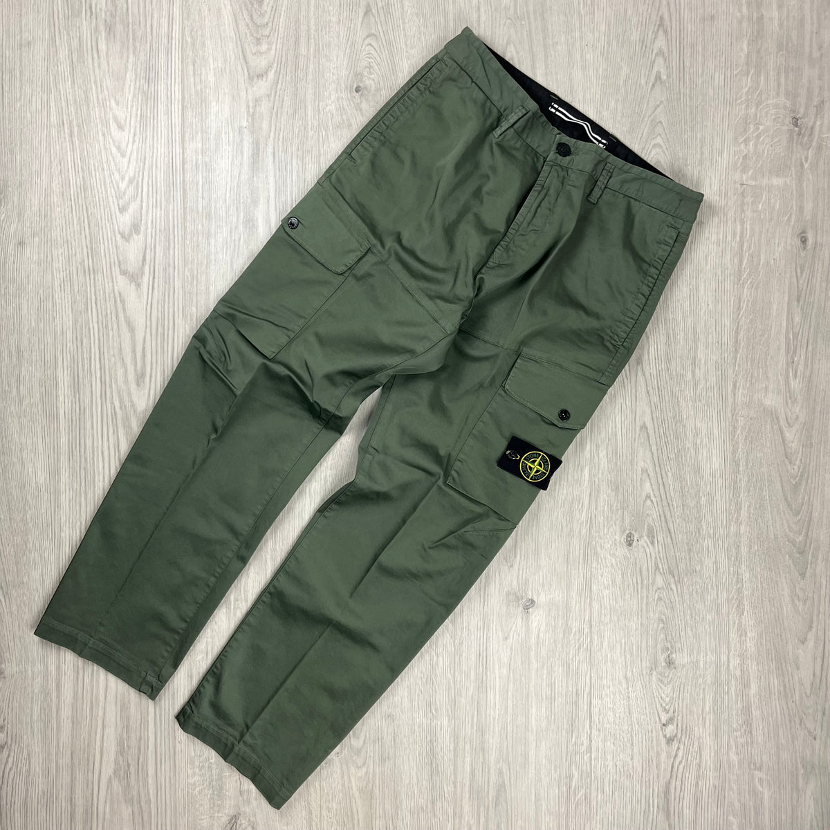 Stone Island Cargo Trousers - Musk Castmark
