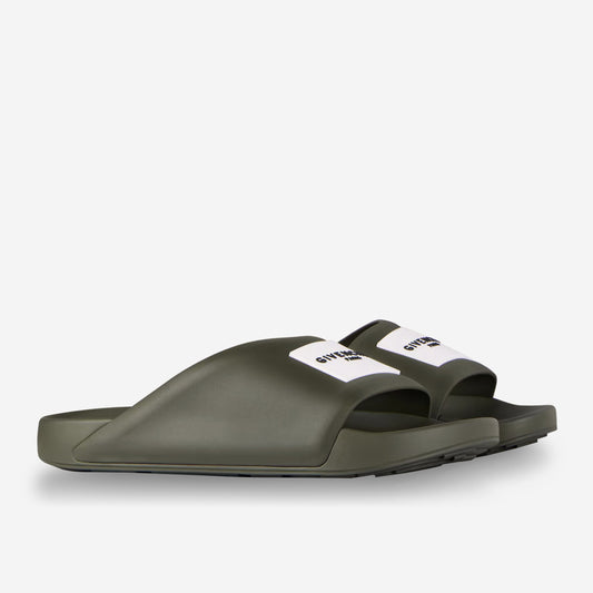 Givenchy Rubber Label Slide Mules