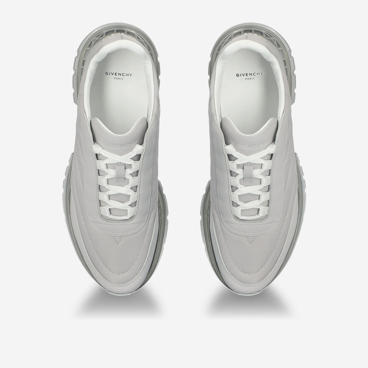 Givenchy Padded Nylon And Leather Sneakers