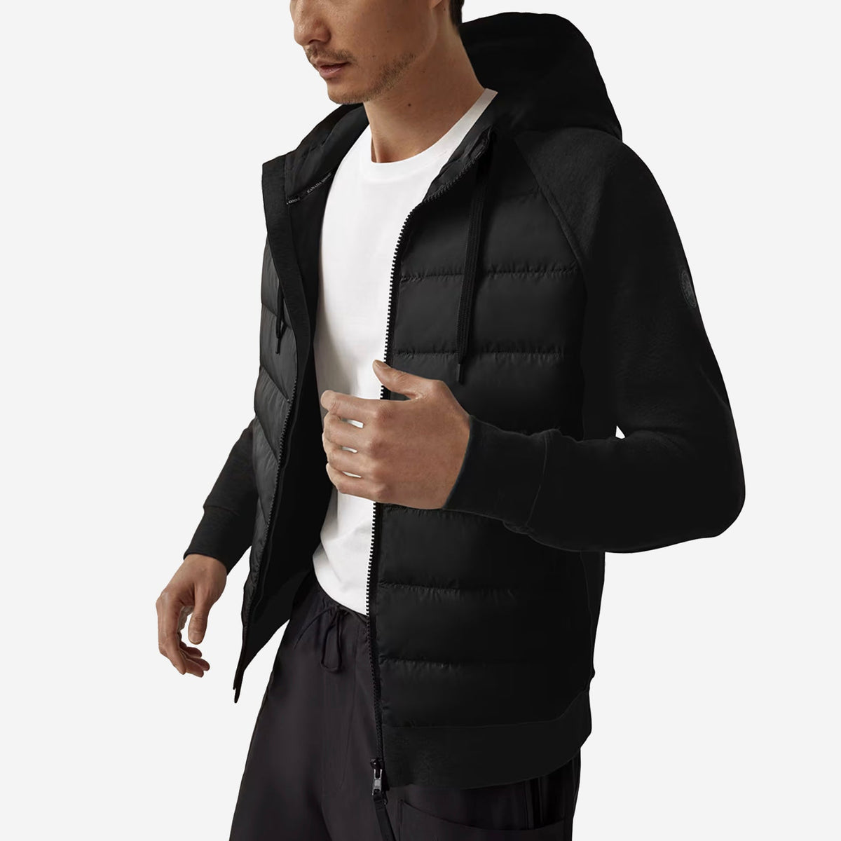 Canada Goose HyBridge® Huron Full Zip Black Label Hoody