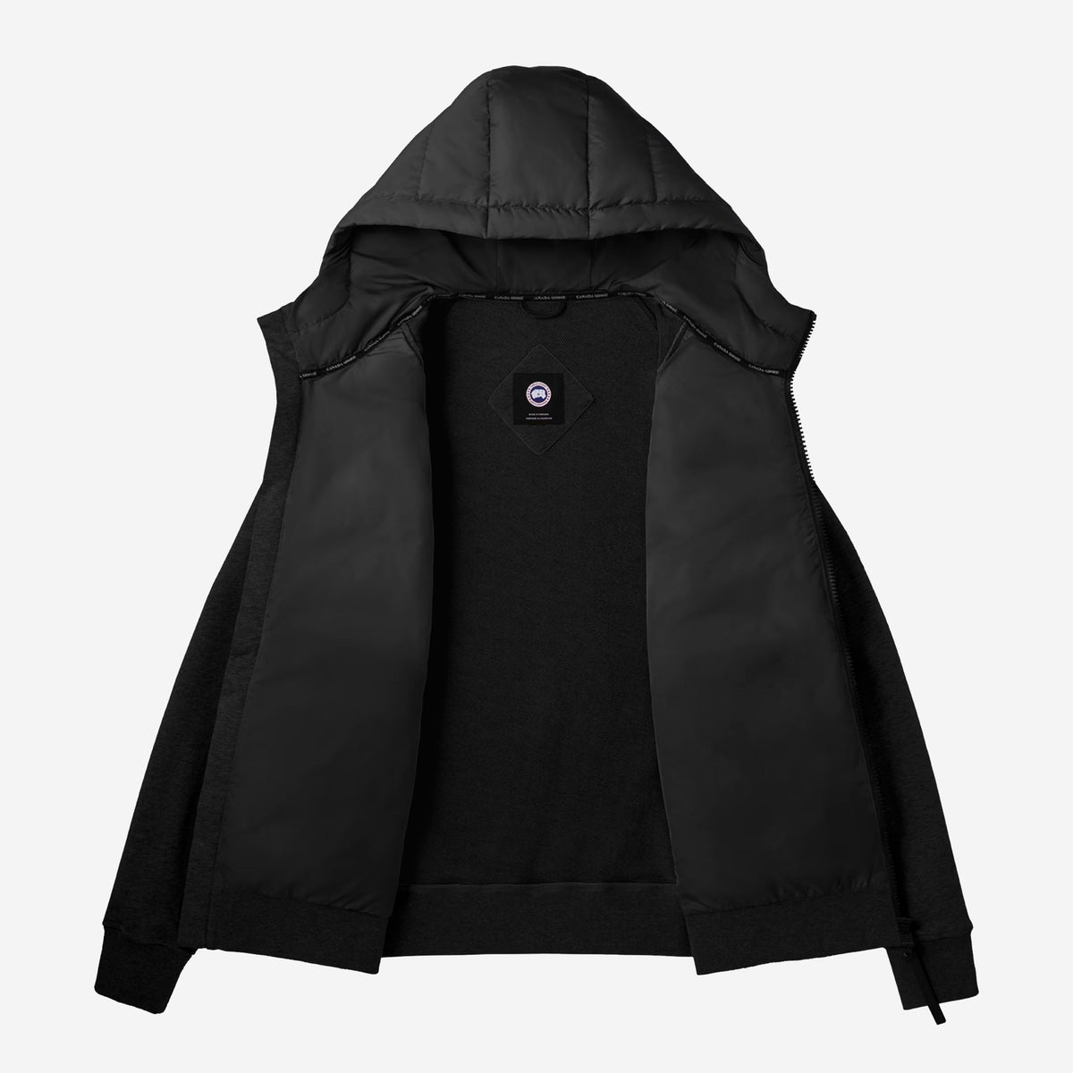 Canada Goose HyBridge® Huron Full Zip Black Label Hoody