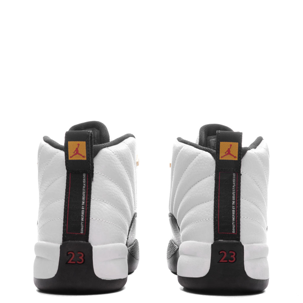 Air Jordan 12 Retro 'Taxi' (PS) - White/Black/Taxi