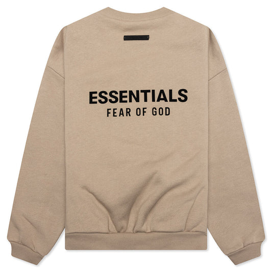 Kid's Fleece Crewneck - Desert Sand