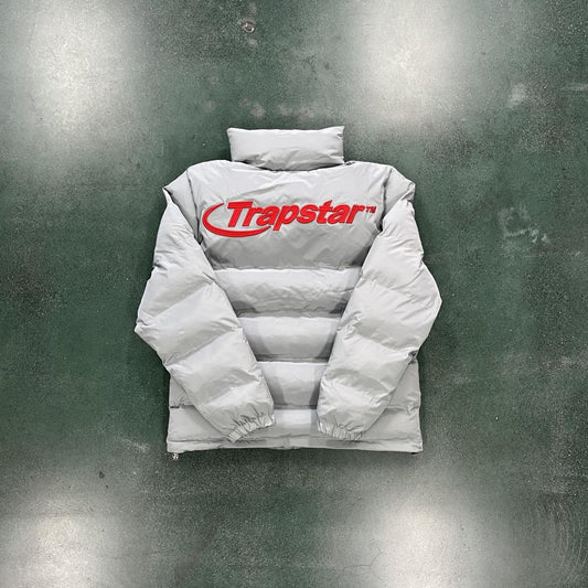 Trapstar Hyperdrive 2.0 Bomber Jacket - Light Grey