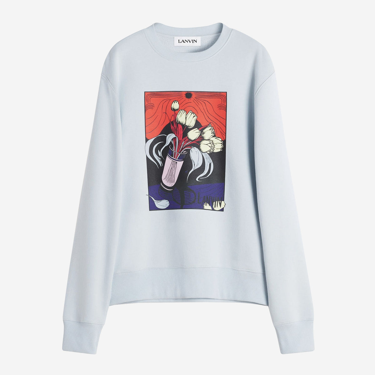 Lanvin Vase Print Sweatshirt