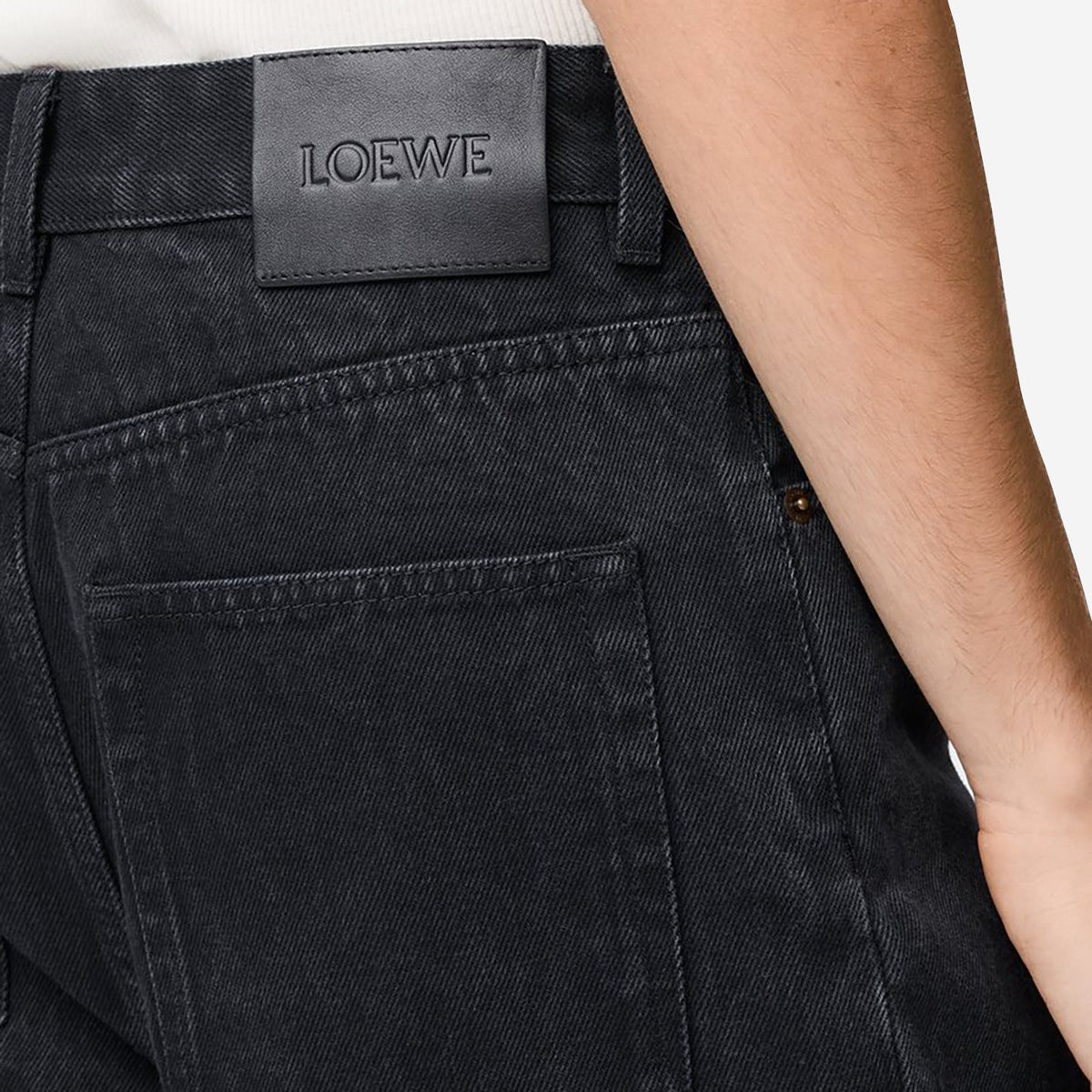 Loewe Anagram Baggy Denim Jeans