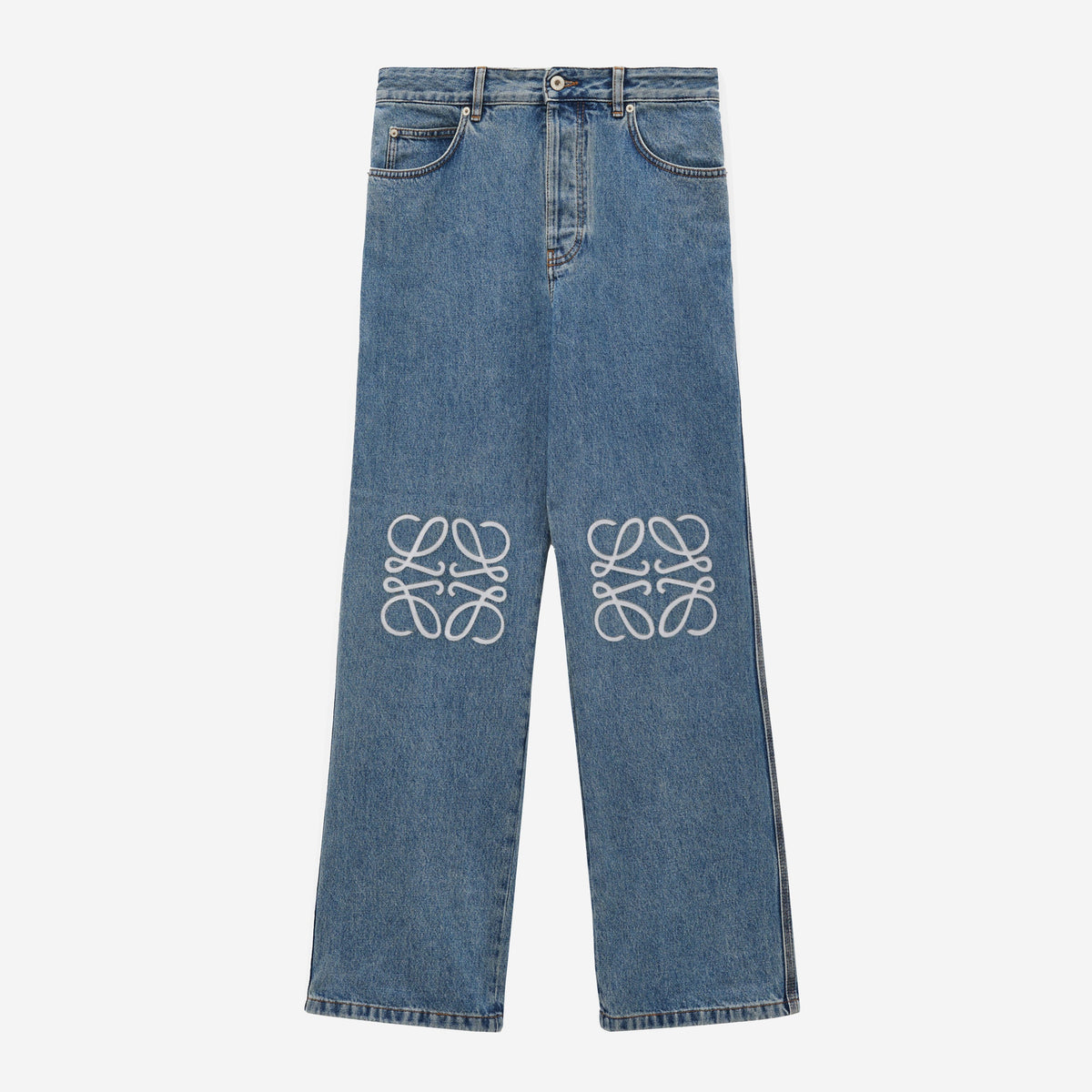 Loewe Anagram Baggy Denim Jeans