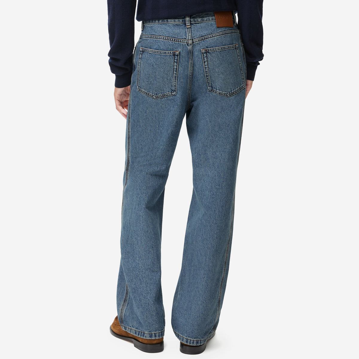 Loewe Anagram Baggy Denim Jeans