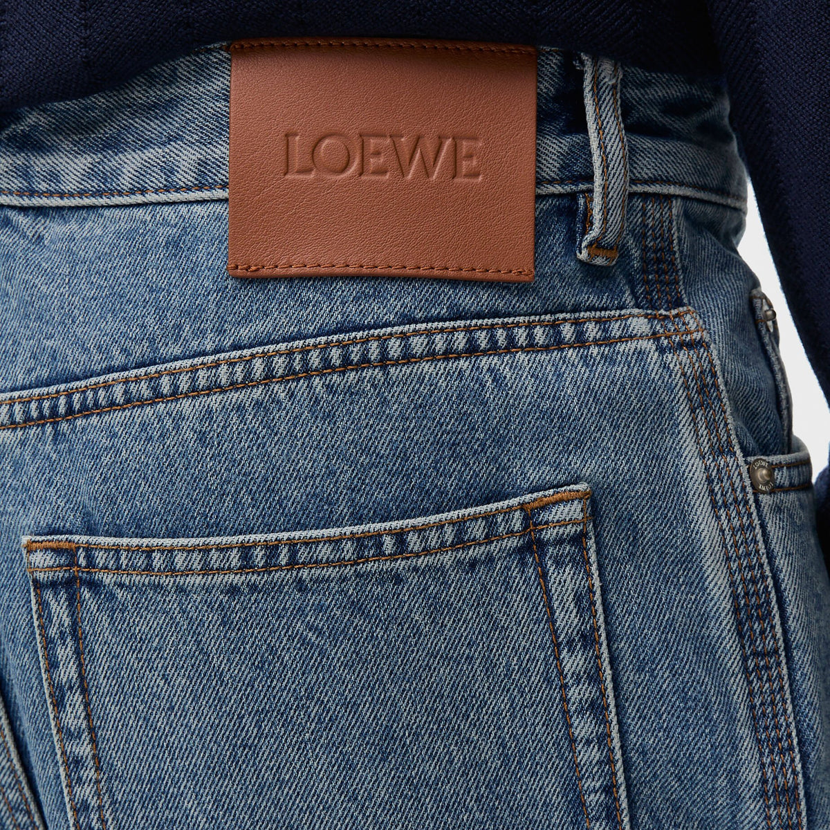 Loewe Anagram Baggy Denim Jeans