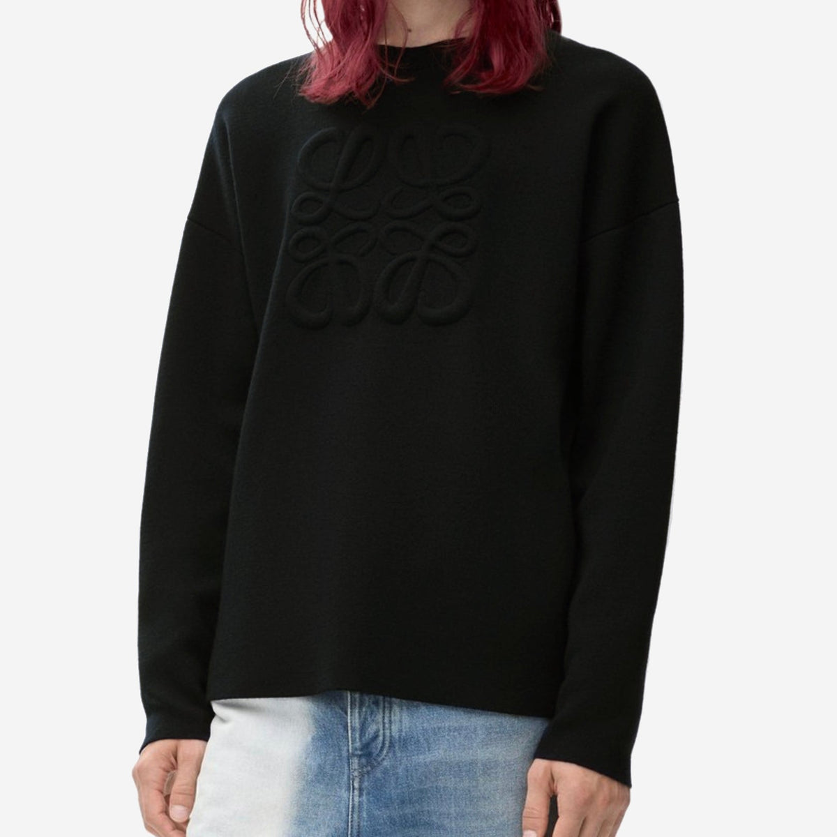 Loewe Anagram Wool Knitwear Sweater