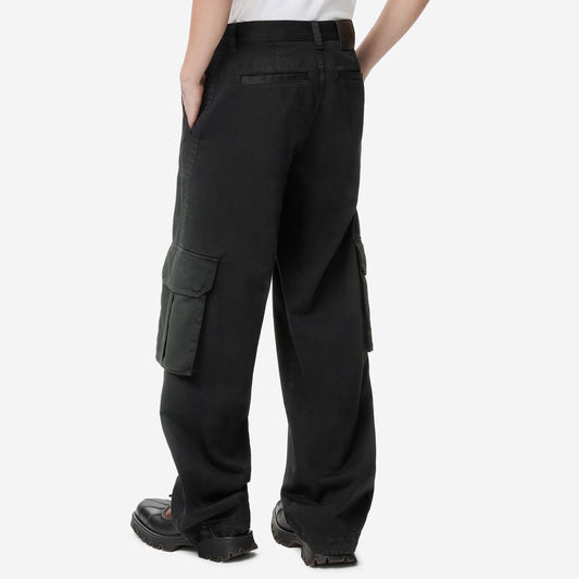 Loewe Cargo Distressed Cotton Trousers
