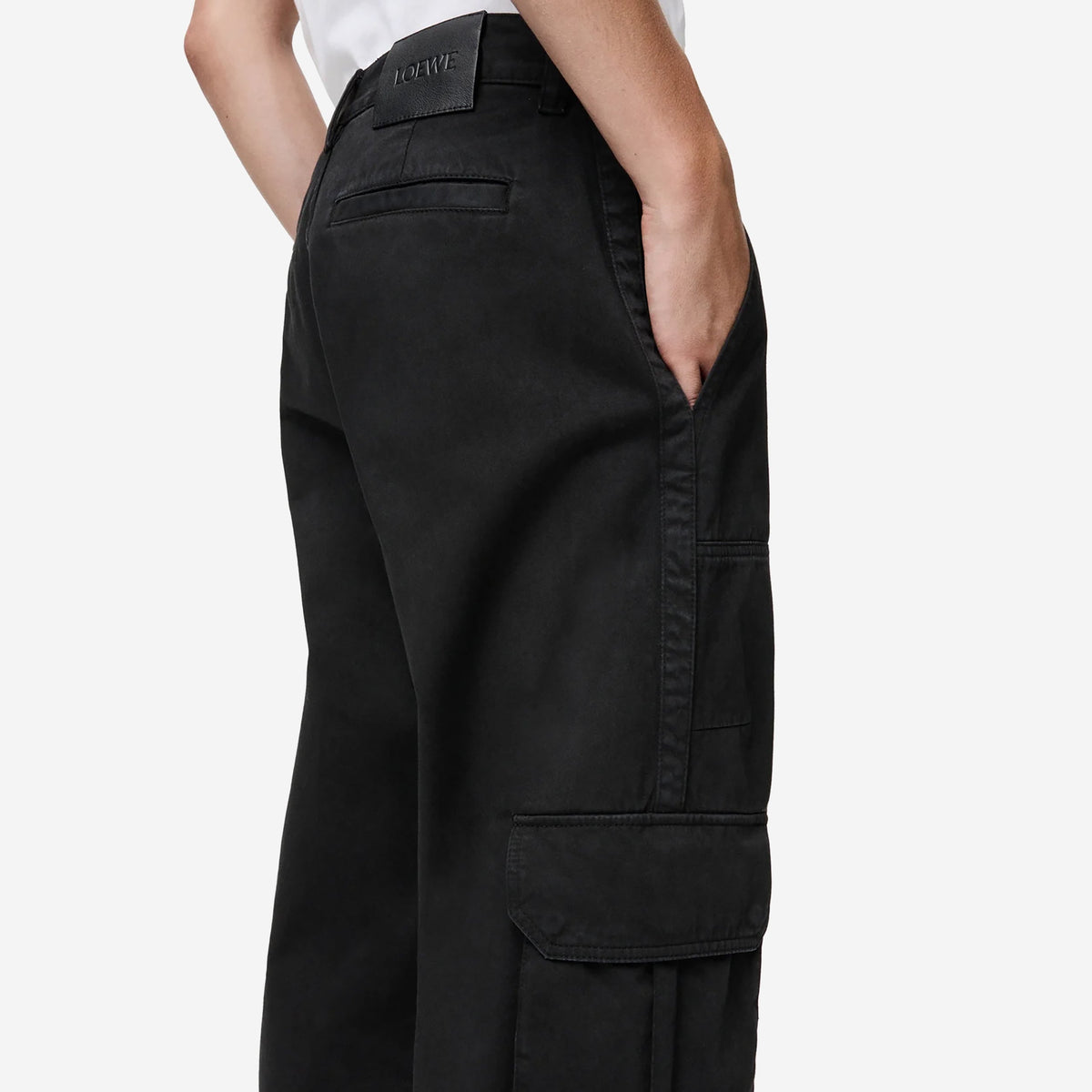 Loewe Cargo Cotton Trousers