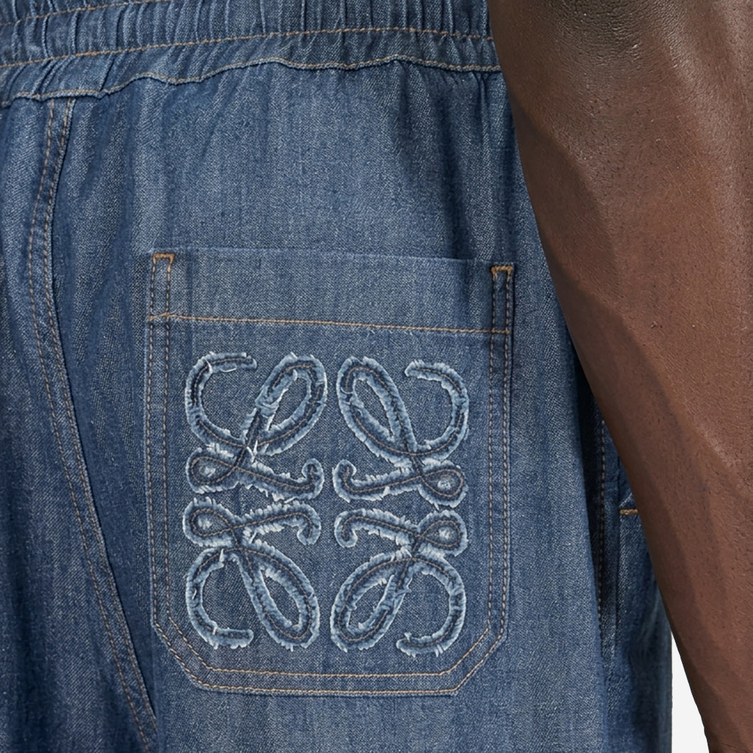 Loewe Drawstring Denim Trousers