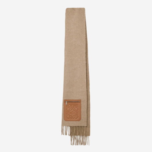 Loewe Anagram Patch Pocket Scarf