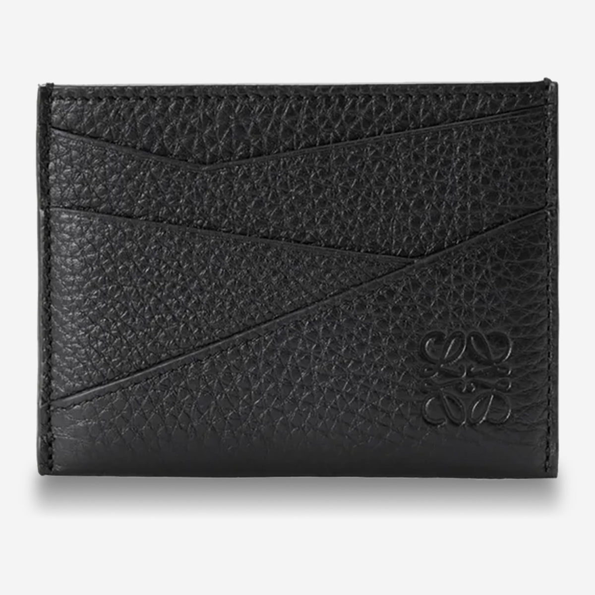 Loewe Grained Calfskin Puzzle Plain Cardholder