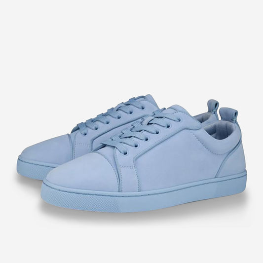 Christian Louboutin Pastel Blue Louis Jr Canopy Sneakers