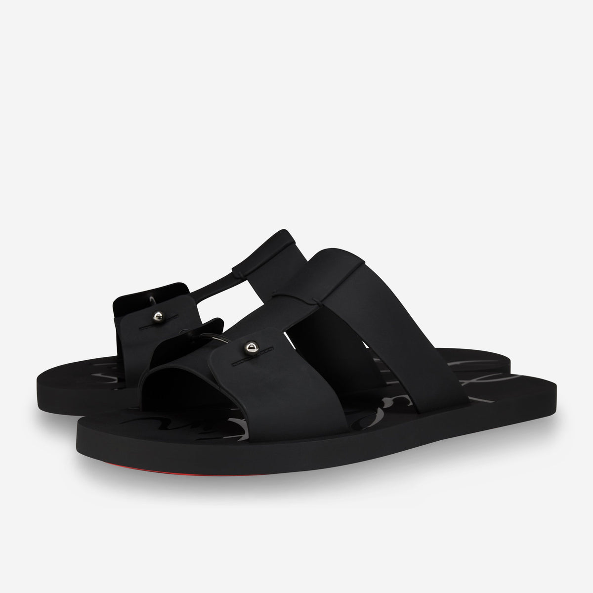 Christian Louboutin Zakouski Rubber Mules